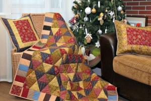 DIY children's patchwork blanket