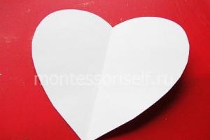 Paper heart: the most simple, voluminous and stylish valentines (75 photos)
