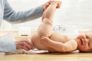 What to do if the baby cannot go to the toilet?