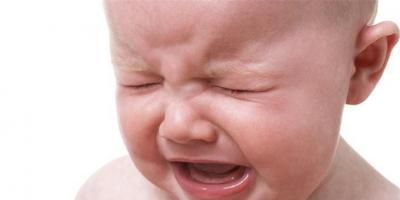 Why is a monthly baby crying without rest