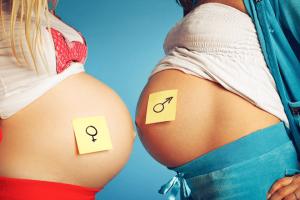Att bestämma det ofödda barnets kön: tecken baserade på bukens form, kost, fosteraktivitet